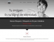 Pagina web de marcos peluquero en Ibi desarrollo de paginas web para ibi castalla y onil2